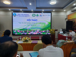 Hội thảo tạo tín chỉ Carbon trong sản xuất lúa tại Nghệ An