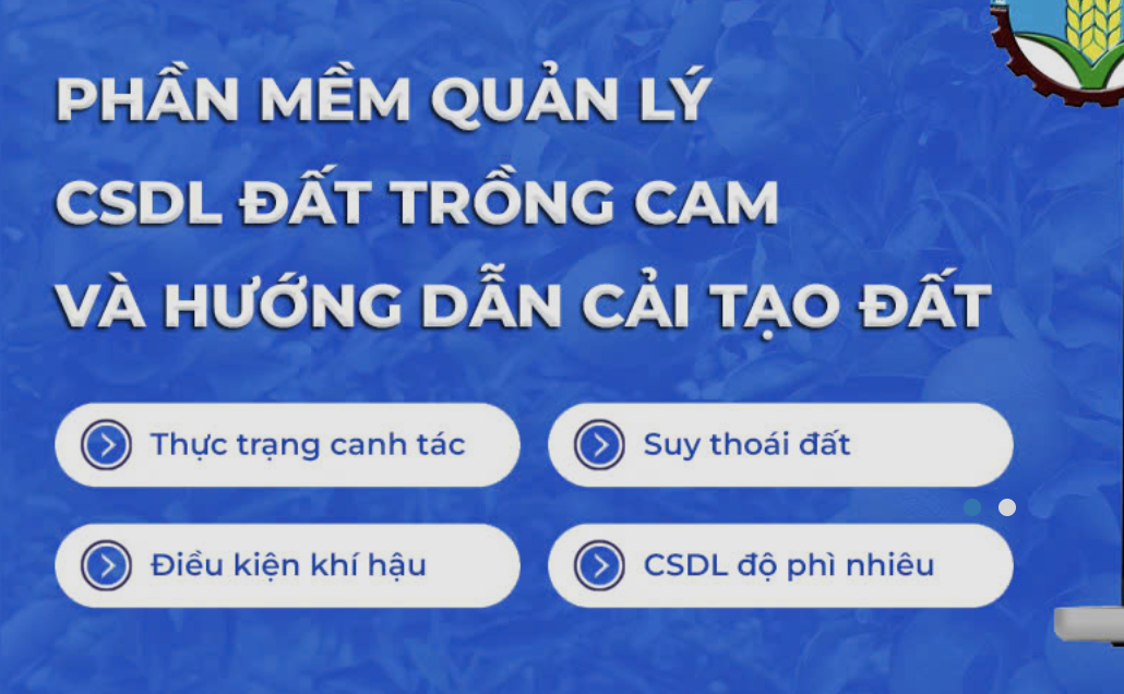 Pm csdl đất cam